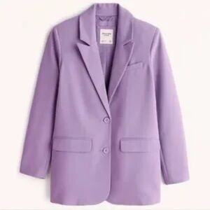 Light Purple Abercrombie Women's Blazer